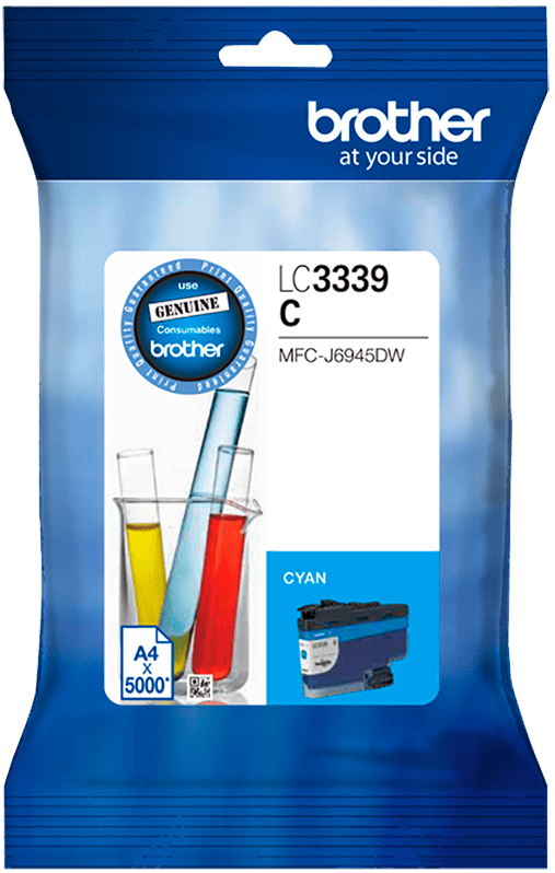 TechWarehouse LC3339XLC Brother Cyan High Yield Ink Cartridge Brother