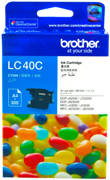 TechWarehouse LC40C Brother Cyan Cartridge Brother