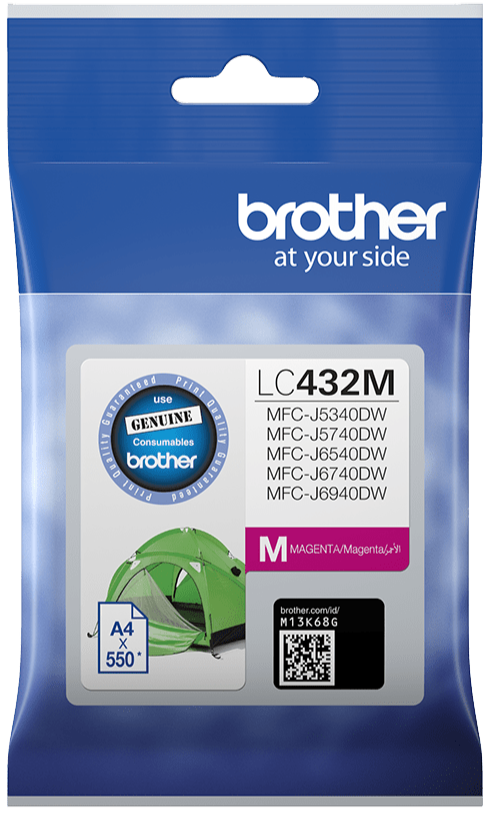 LC432M Brother Magenta Cartridge