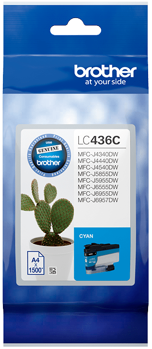 LC436C Brother Cyan Ink Cartridge