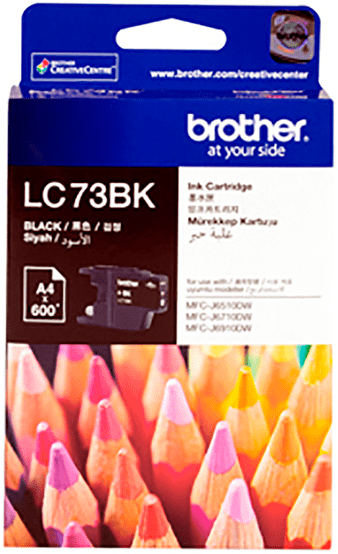 TechWarehouse LC73BK Brother Black Cartridge Brother