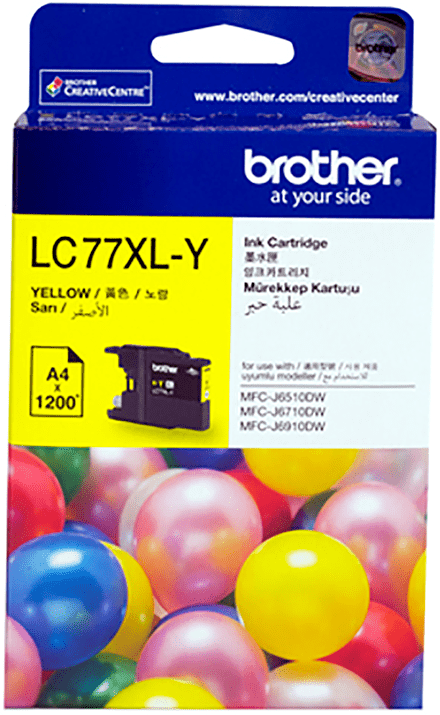 LC77XLY Brother Yellow Cartridge