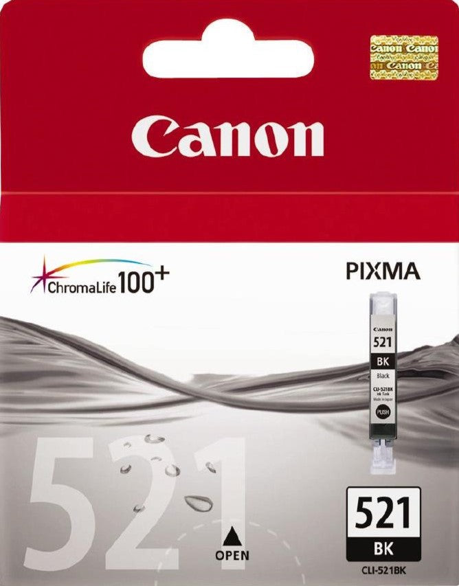 TechWarehouse CLI-521BK Canon Photo Black Ink Canon