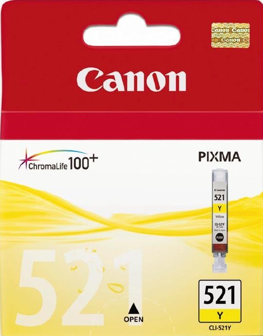 TechWarehouse CLI-521Y Canon Yellow Ink Canon