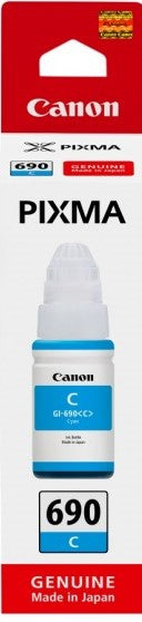 TechWarehouse GI-690C Canon Cyan Ink Bottle Canon