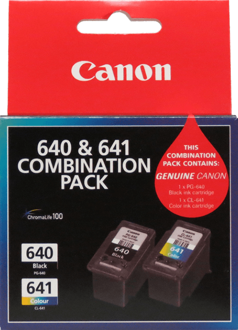 PG-640 / CL-641 Canon Combination Pack