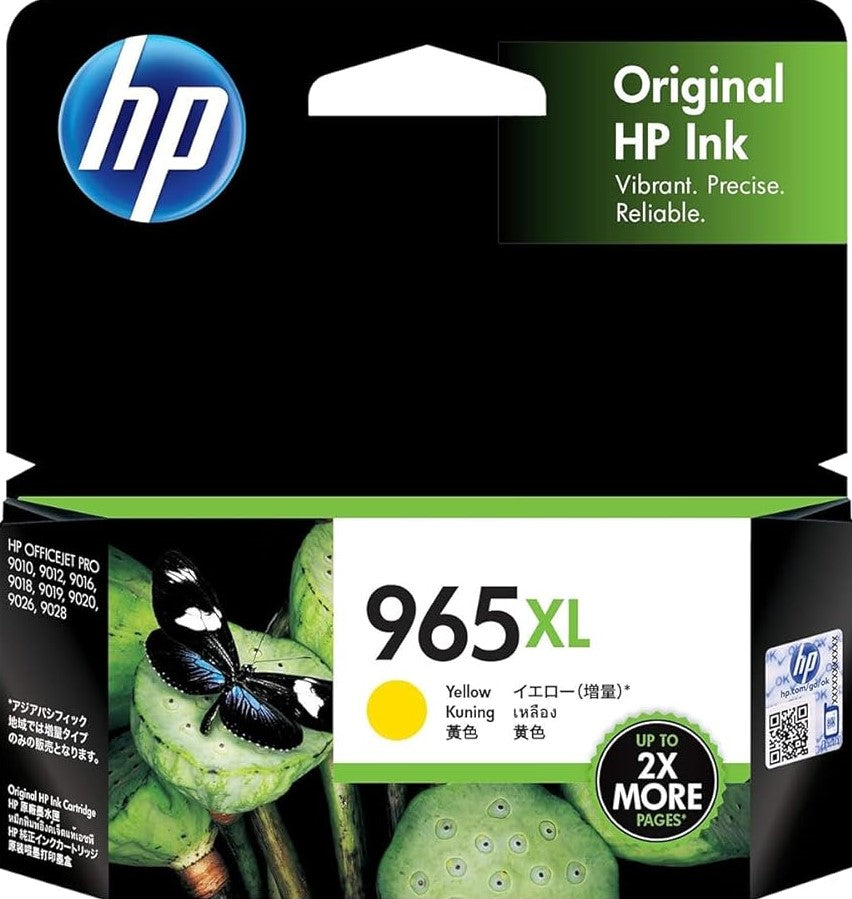 965XL HP Yellow Hi Capacity Ink Cartridge