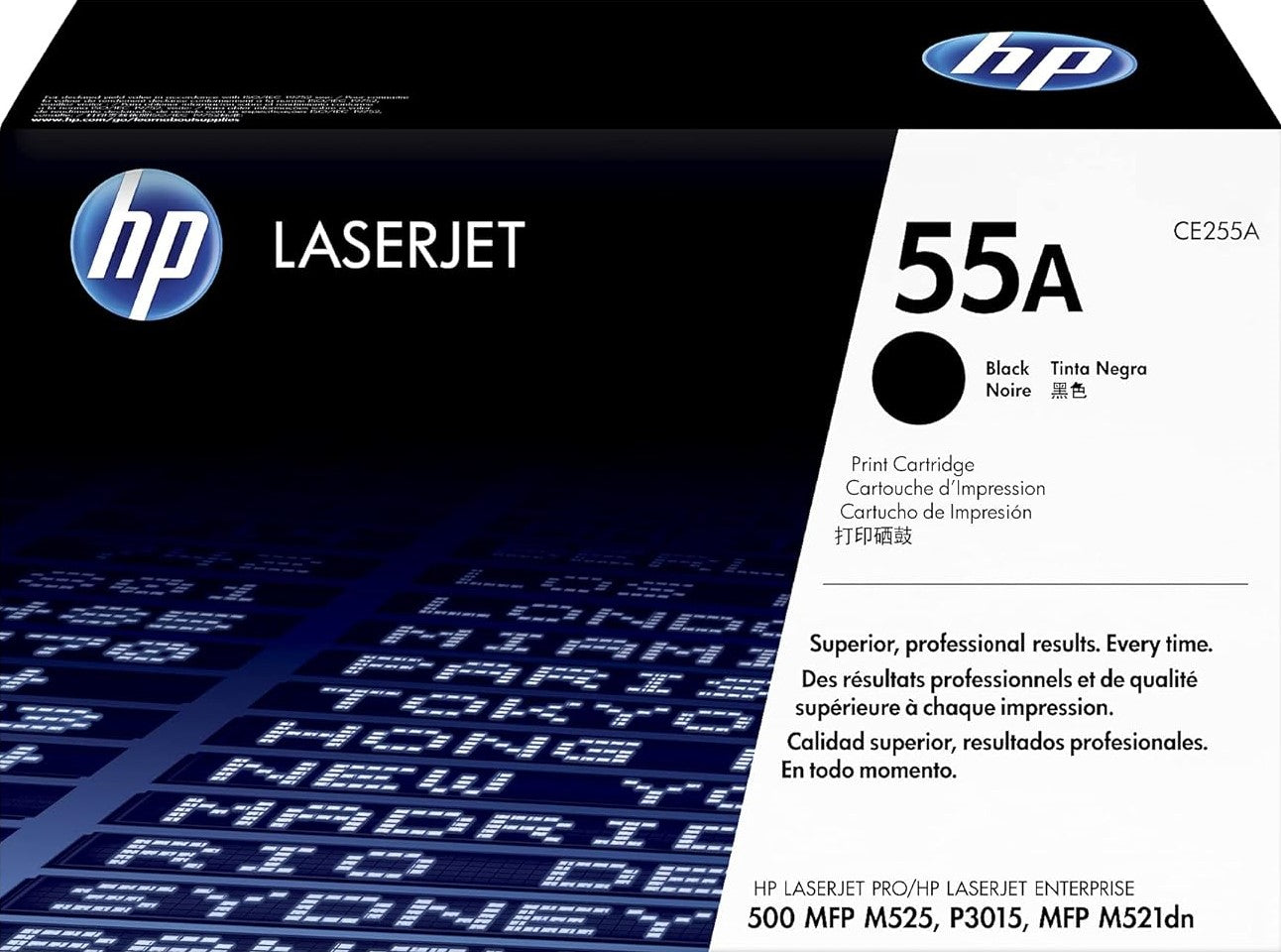 Genuine 55A HP Black Toner (CE255A)