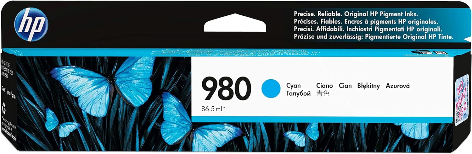 980 HP Cyan Ink Cartridge