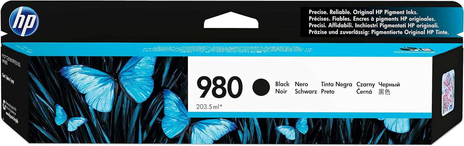 Genuine 980 HP Black Ink Cartridge