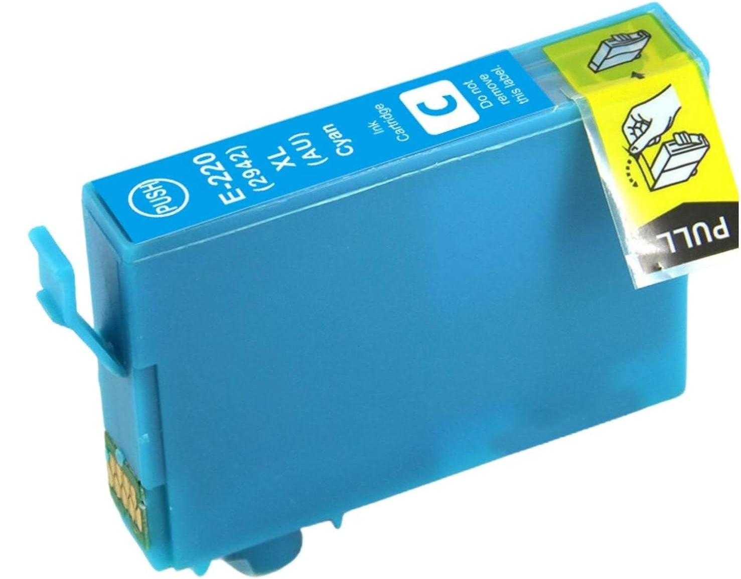 TechWarehouse 220XLC Compatible High Yield Cyan Cartridge for Epson Compatible for Epson