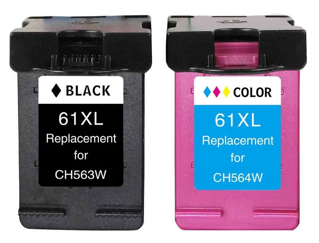 61XL Compatible Black + Colour Combo Set for HP