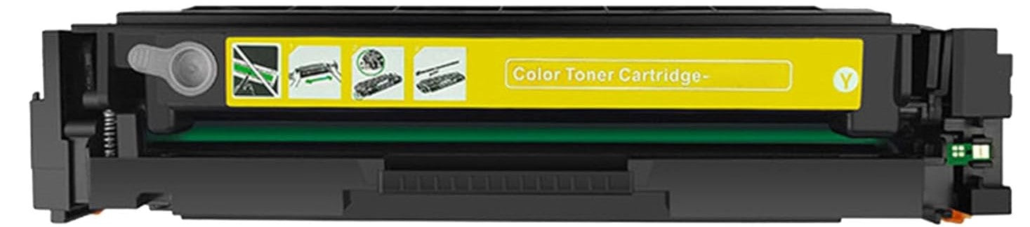 TechWarehouse 125A Compatible HP Yellow Toner (CB542A) Compatible for HP