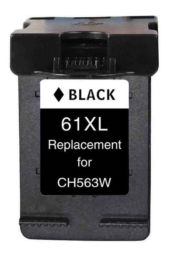 TechWarehouse 61XL Compatible High Capacity Black For HP Compatible for HP