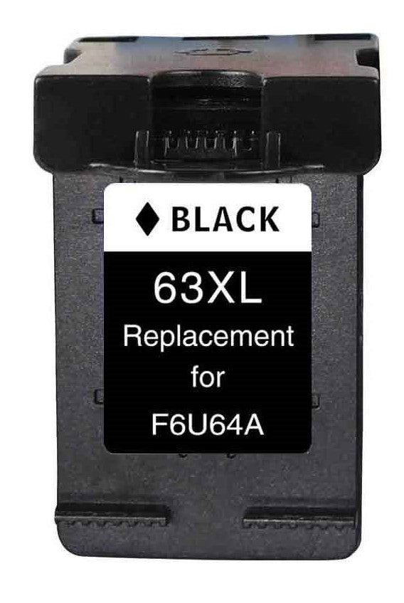 63XL Compatible High Capacity Black Cartridge for HP