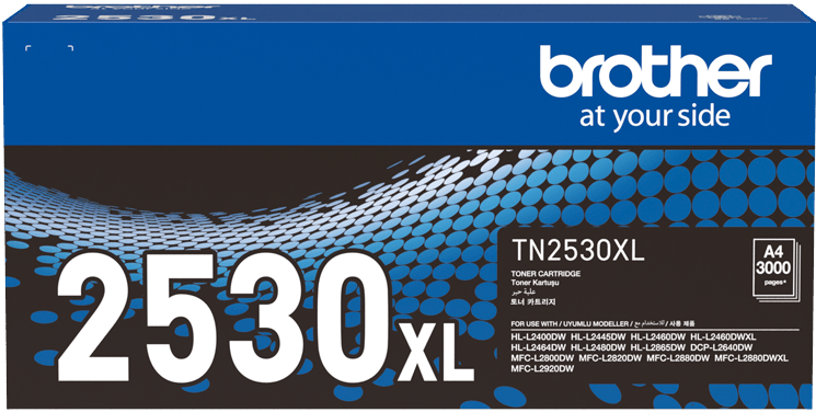 TN2530XL Brother High Capacity Black Toner