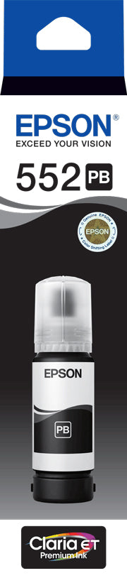 TechWarehouse Epson T552 Photo Black ink bottle Epson