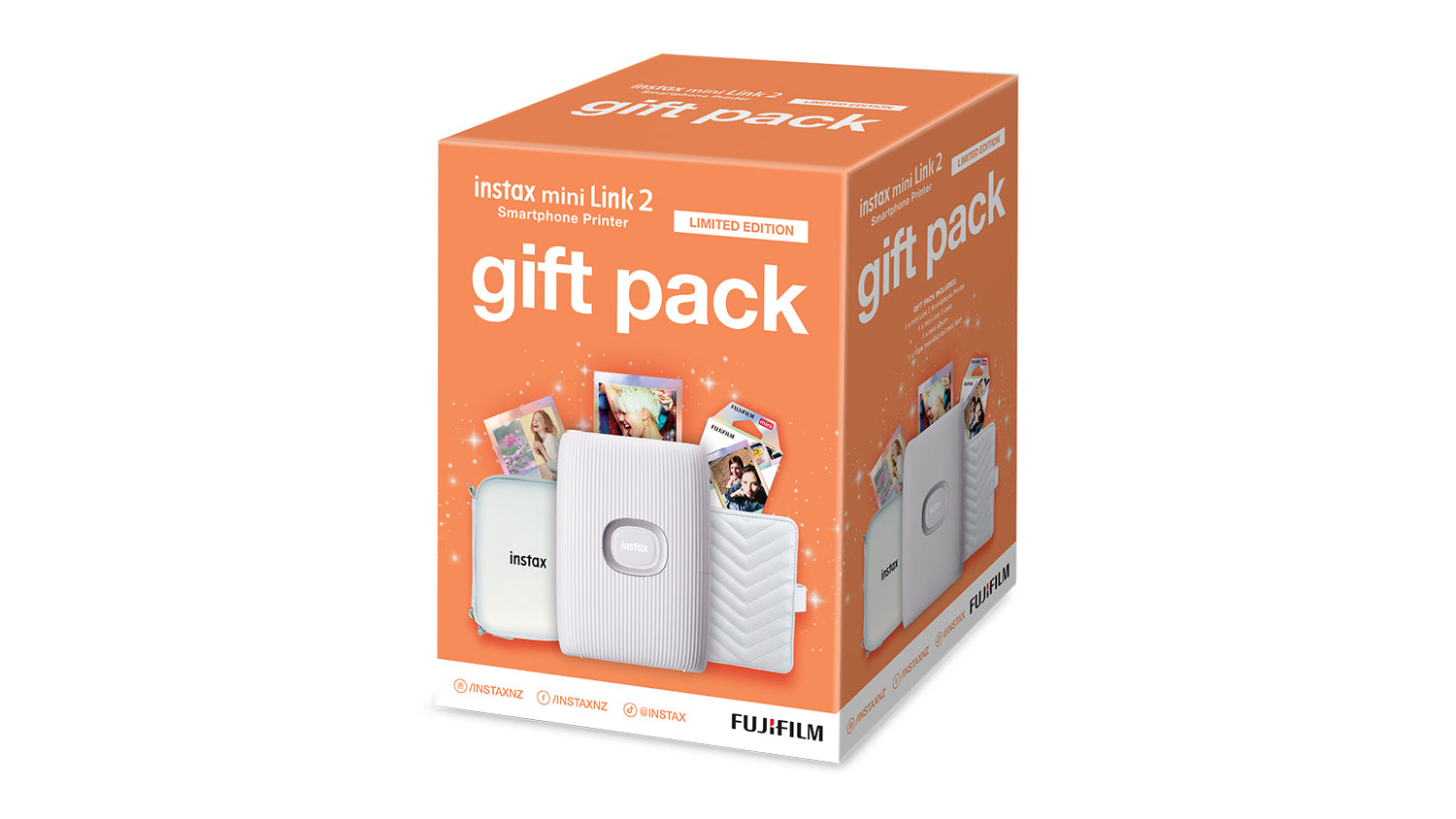 TechWarehouse Instax mini Link 2 White Limited Edition Gift Pack Fujifilm