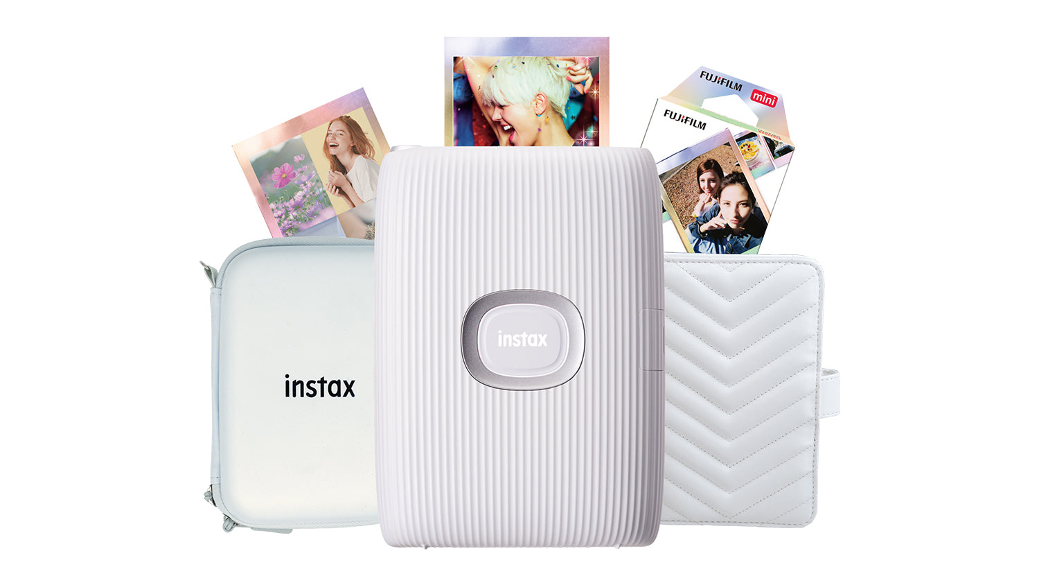 TechWarehouse Instax mini Link 2 White Limited Edition Gift Pack Fujifilm