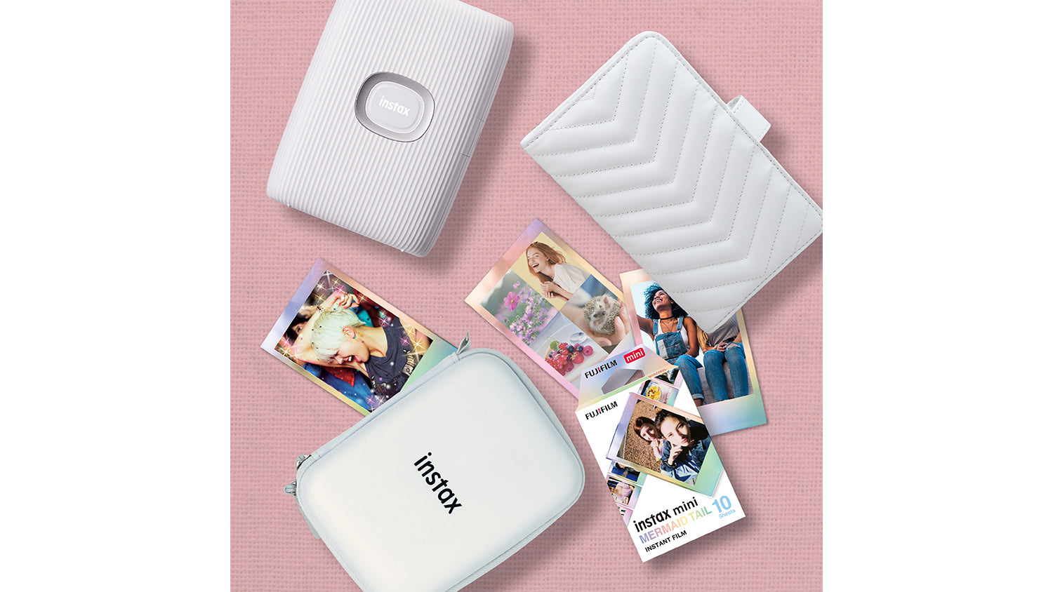 TechWarehouse Instax mini Link 2 White Limited Edition Gift Pack Fujifilm