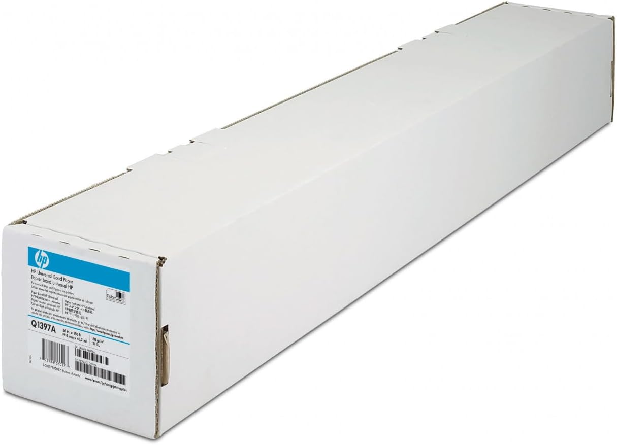 TechWarehouse HP Universal Bond Paper 841mm x 91.4m - Q8005A HP