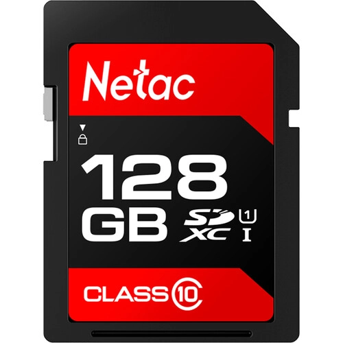 TechWarehouse Netac P600 128GB C10/U1 UHS-I SDXC Netac