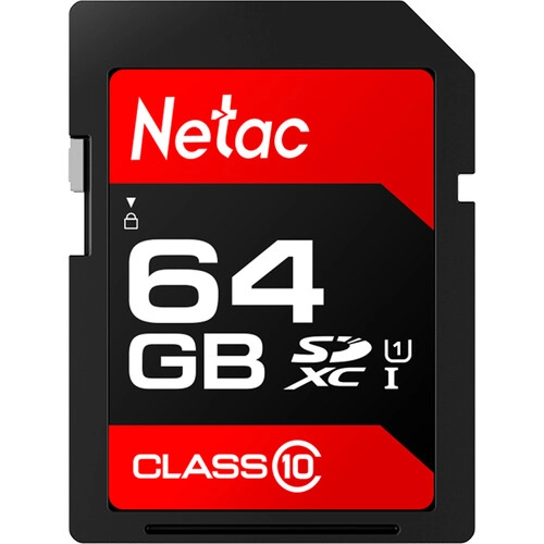 TechWarehouse Netac P600 64GB C10/U1 UHS-I SDXC Netac