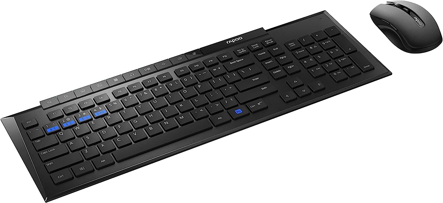 TechWarehouse Rapoo 8210M Keyboard & Mouse Combo Rapoo