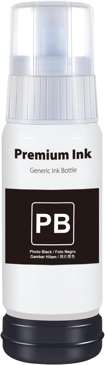 TechWarehouse T552 Compatible Photo Black Ink bottle for Epson Compatible for Epson