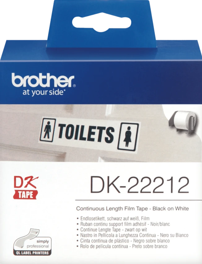 TechWarehouse DK22212 Brother 62mm Continuous Length Film Brother