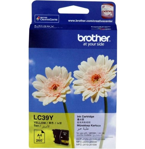 TechWarehouse LC39Y Brother Yellow Cartridge Brother