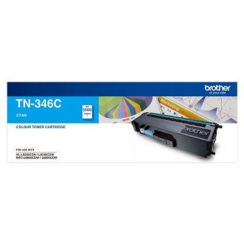 TN346C Brother High Yield Cyan Toner