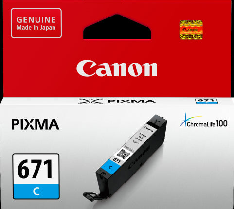 TechWarehouse CLI-671C Canon Cyan Ink Canon