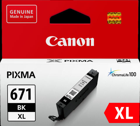 TechWarehouse CLI-671XLBK Canon Hi Capacity Black Ink Canon