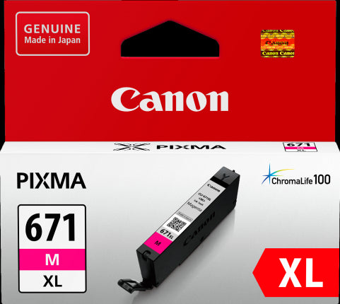 TechWarehouse CLI-671XLM Canon Hi Capacity Magenta Ink Canon