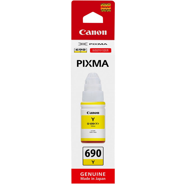 TechWarehouse GI-690Y Canon Yellow Ink Bottle Canon