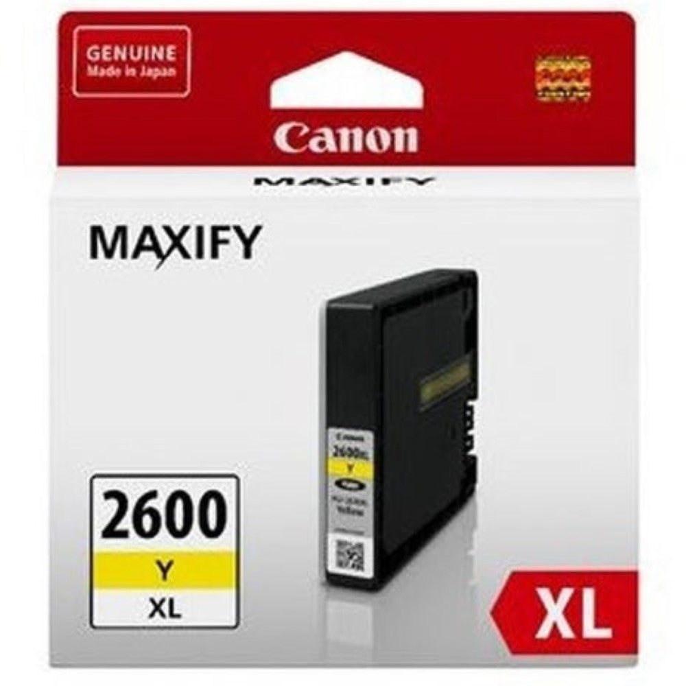 PGI-2600XLY Canon Hi Capacity Yellow Ink
