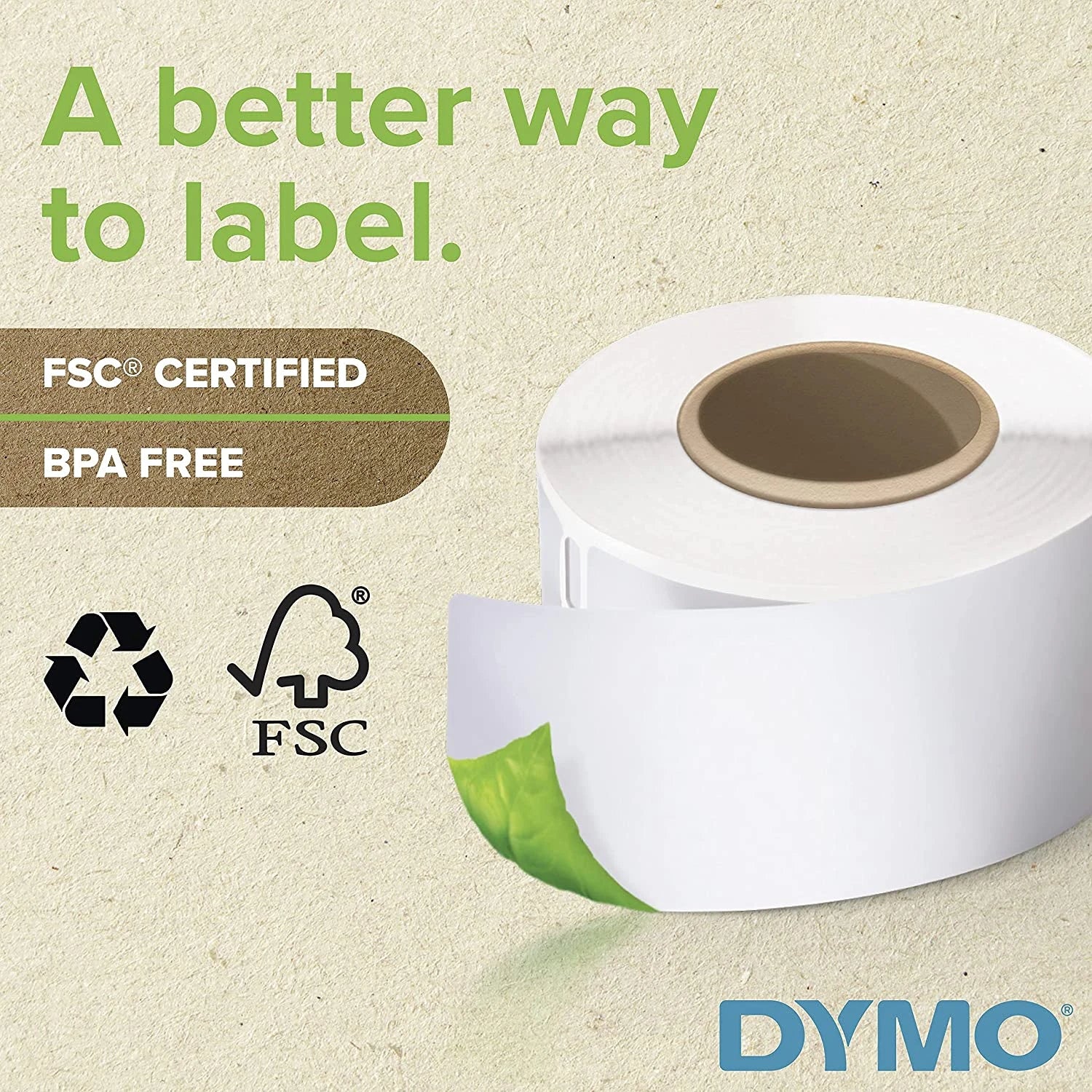 TechWarehouse 1976411 Dymo LW 25mm x 54mm 160 Labels per Roll Dymo