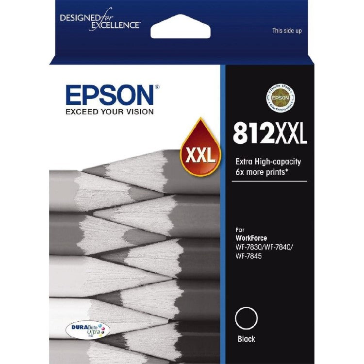 TechWarehouse 812XXL Epson Extra High Capacity Black Ink Cartridge Epson