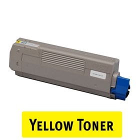 45862841 Oki Yellow Toner