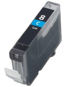 TechWarehouse CLI8C Compatible Canon Cyan Ink Compatible for Canon