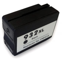 TechWarehouse 932XL Compatible HP Black Hi Capacity Ink Cartridge Compatible for HP