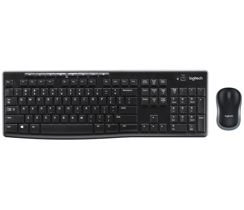 TechWarehouse Logitech MK270R Wireless Keyboard & Mouse Logitech