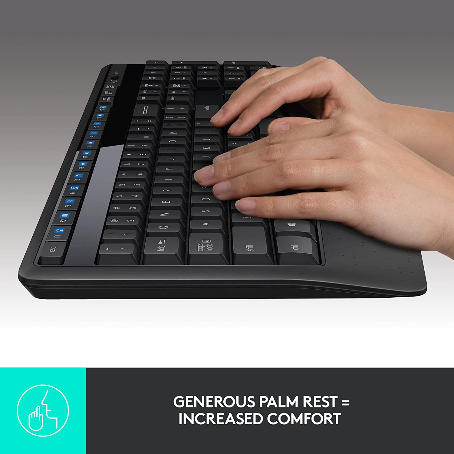 TechWarehouse Logitech MK345 Wireless Keyboard & Mouse Logitech