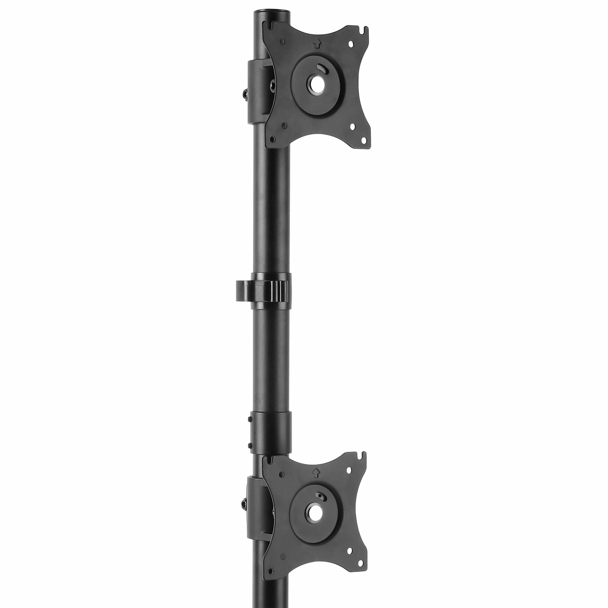 TechWarehouse StarTech Vertical Desk Mount Dual Monitor Arm, VESA 75x75 & 100x100 StarTech