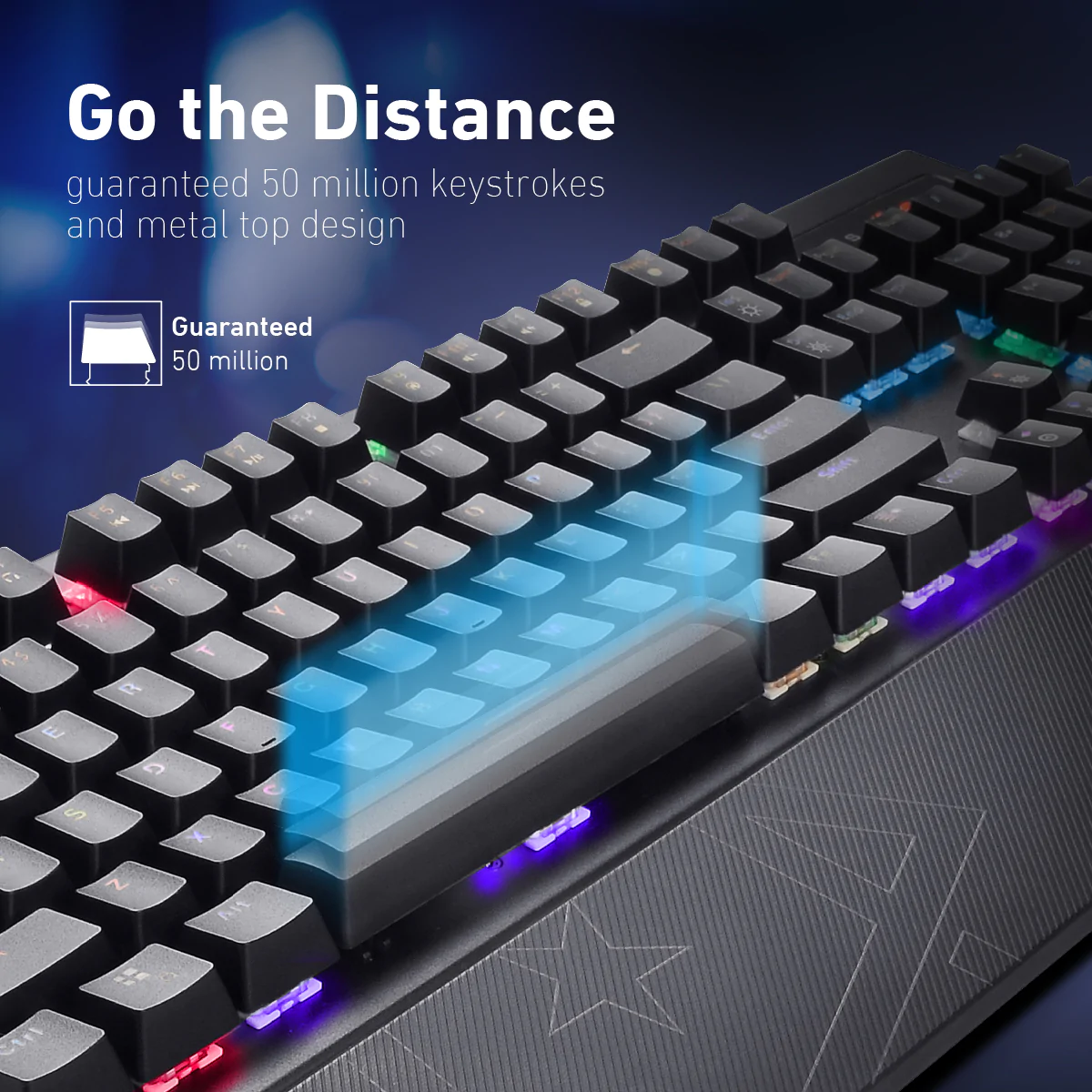 Vertux Pro Gamer Wired Mechanical Keyboard